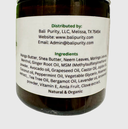 Anti-Dandruff & Anti-Itch Scalp & Hair Butter (4 oz Glass Jar)