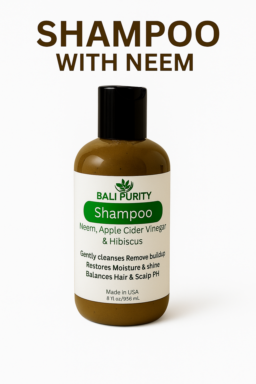 Hair and Scalp Clarifying  Shampoo (8 oz)