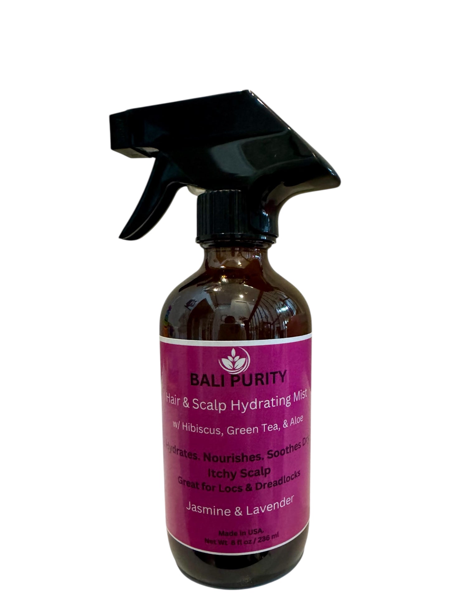 Hair and Scalp Hydrating Mist For All Locs & Braids (Glass Bottle)