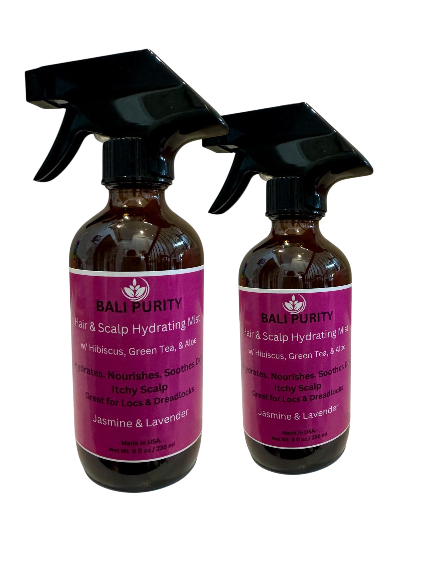 Hair and Scalp Hydrating Mist For All Locs & Braids (Glass Bottle)
